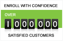 Over 1,000,000 Satisfied Customers - Enroll With Confidence